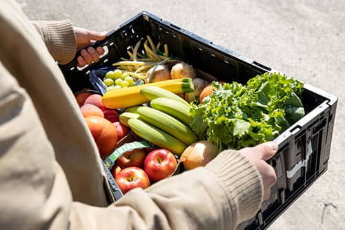 Box of produce